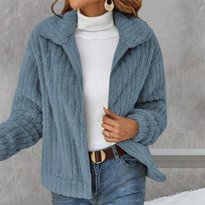 Jessica |  Zachte fleece jas
