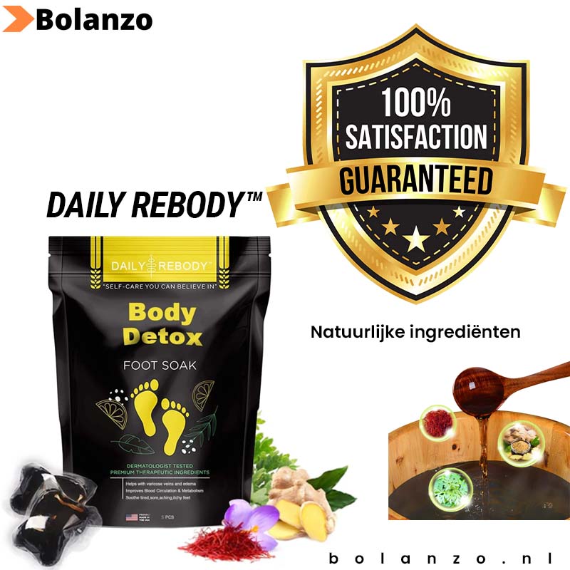 DAILY REBODY™ | Body Detox Voetbadtabletten (1+1 gratis)