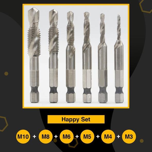 DrillTap | Draadtap boren 3+3 GRATIS