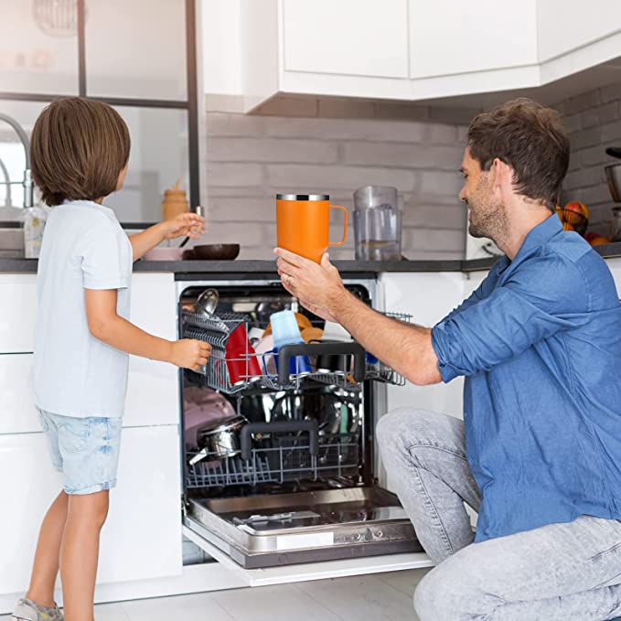 HotCup™ - Mobiele thermobeker met rietje