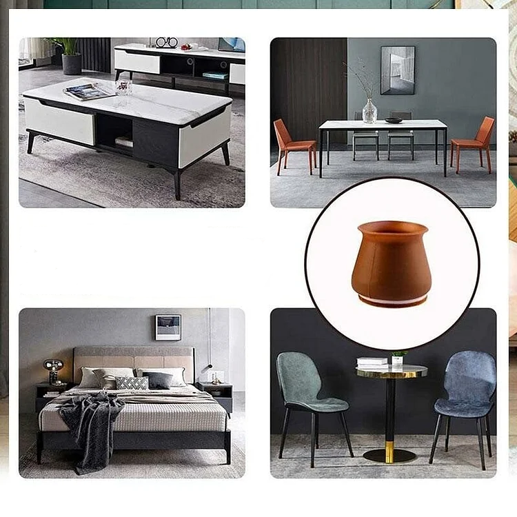 FurnitureShield™ Silicone Meubelbeenbeschermer