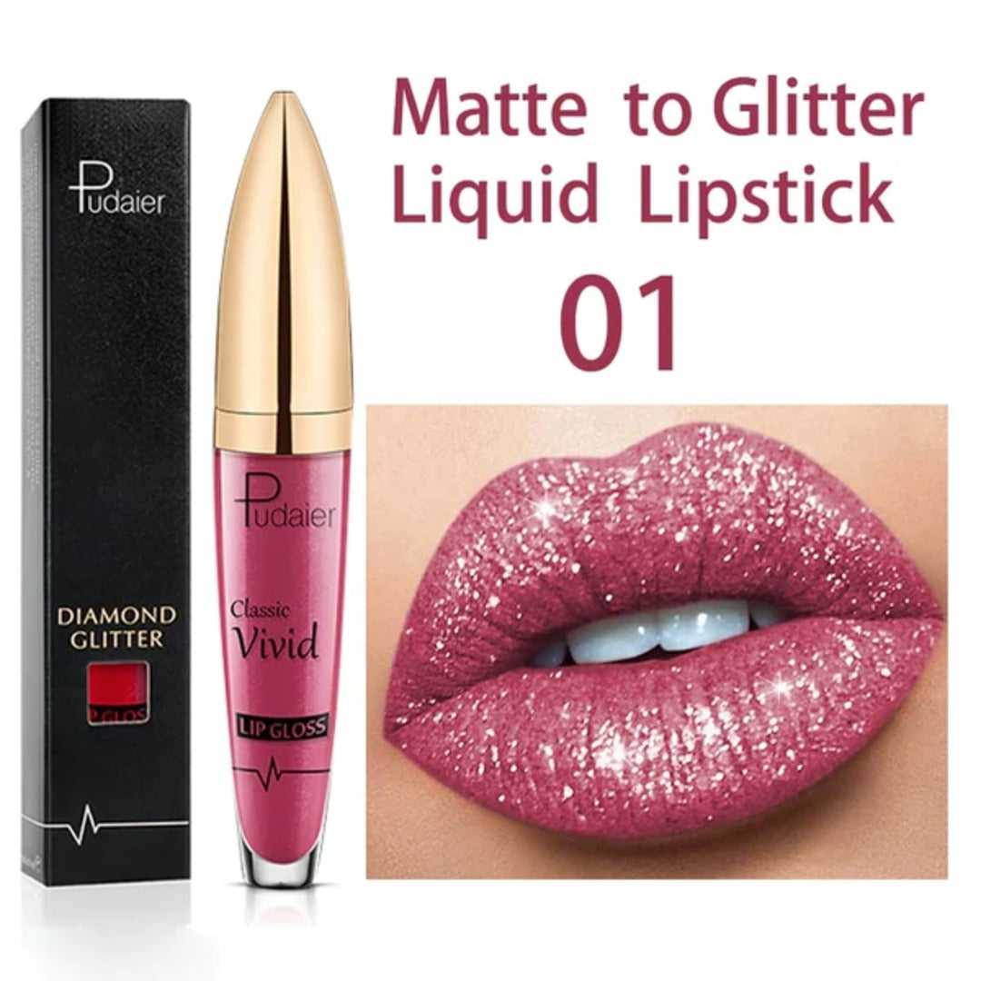 ShineGlitter™ 1+2 GRATIS | Aantrekkelijke Glitter Lipstick