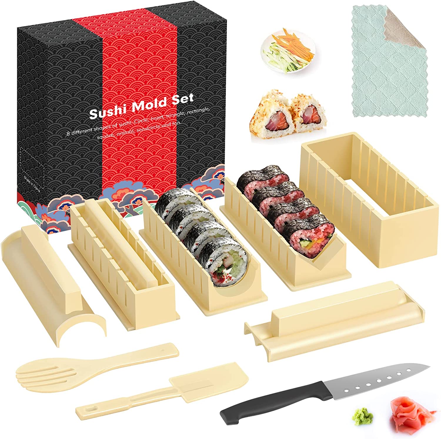 DeluxeSushi™ - Deluxe DIY Sushi Maker