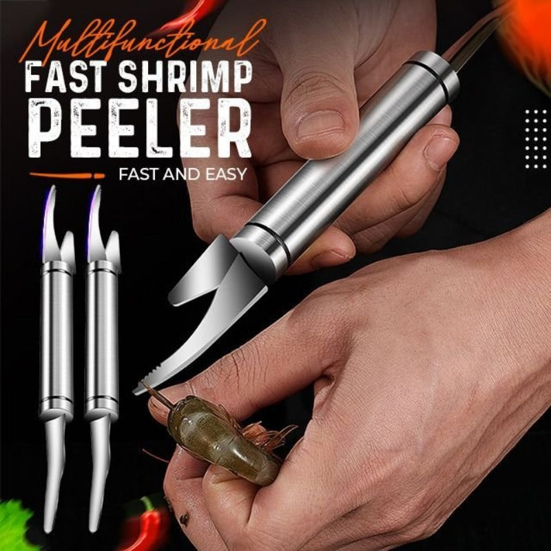 Fastpeeler™ - MULTIFUNCTIE GARNEL CUTTER 1+1 GRATIS