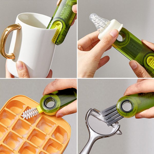 BrushFree | 3 in 1 multifunctionele schoonmaakborstel