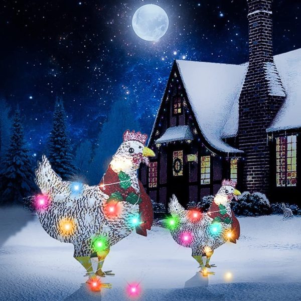 Light-Up Chicken | Geweldige tuin decoratie