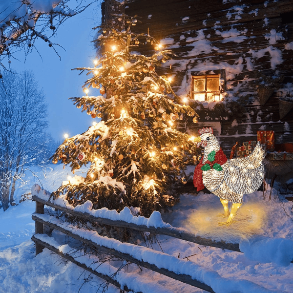 Light-Up Chicken | Geweldige tuin decoratie