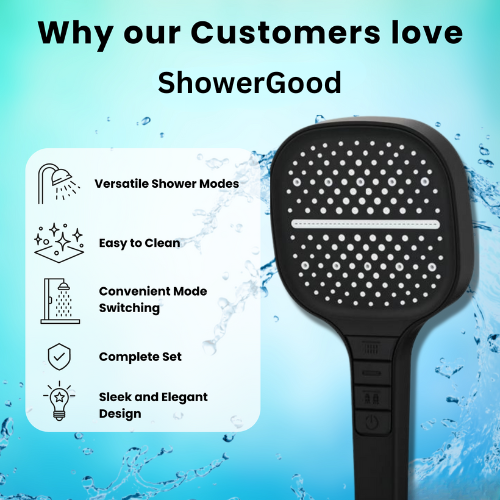 ShowerGood | Past op elke douche slang