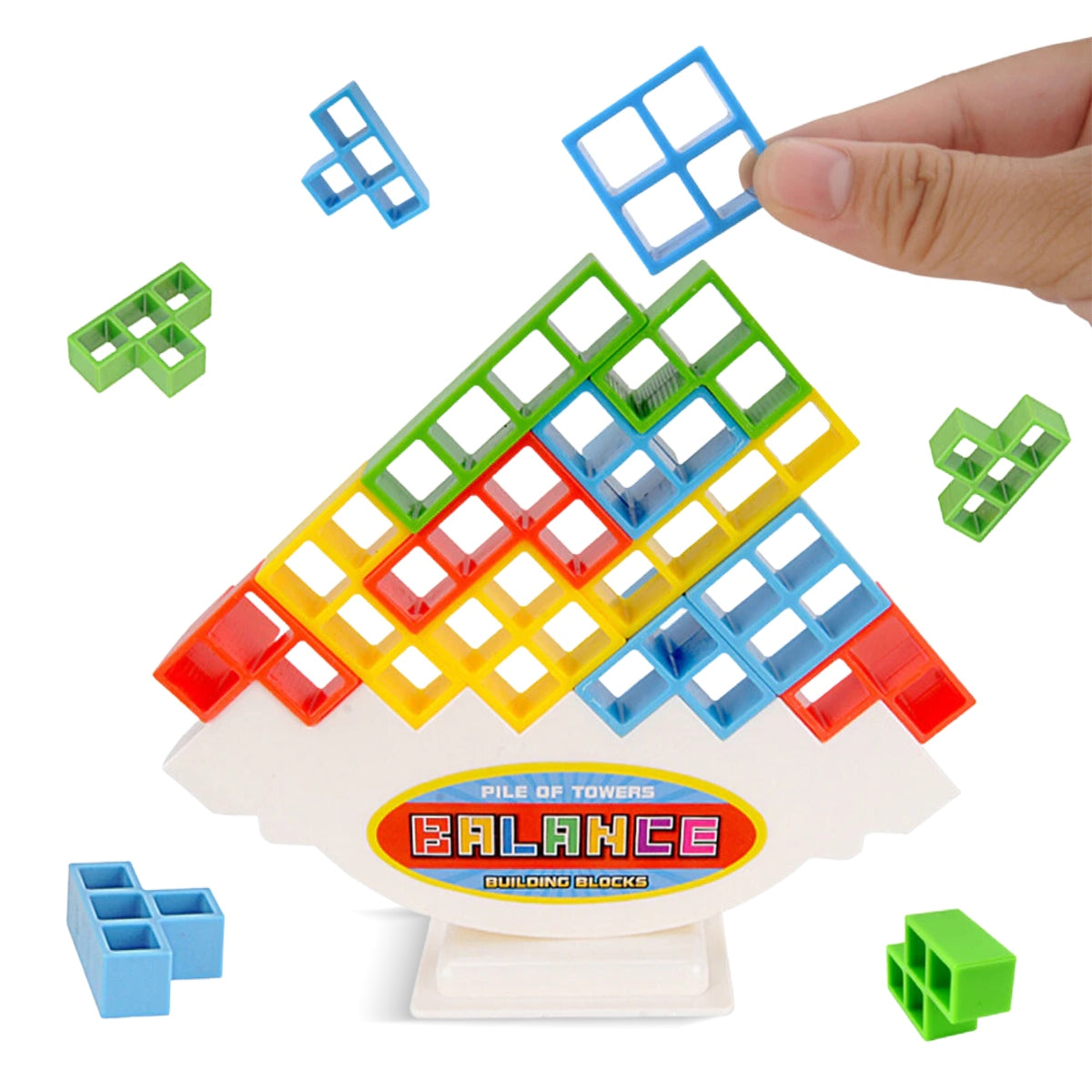 SkillStack™ - Behendig Toren Balanceren Spel