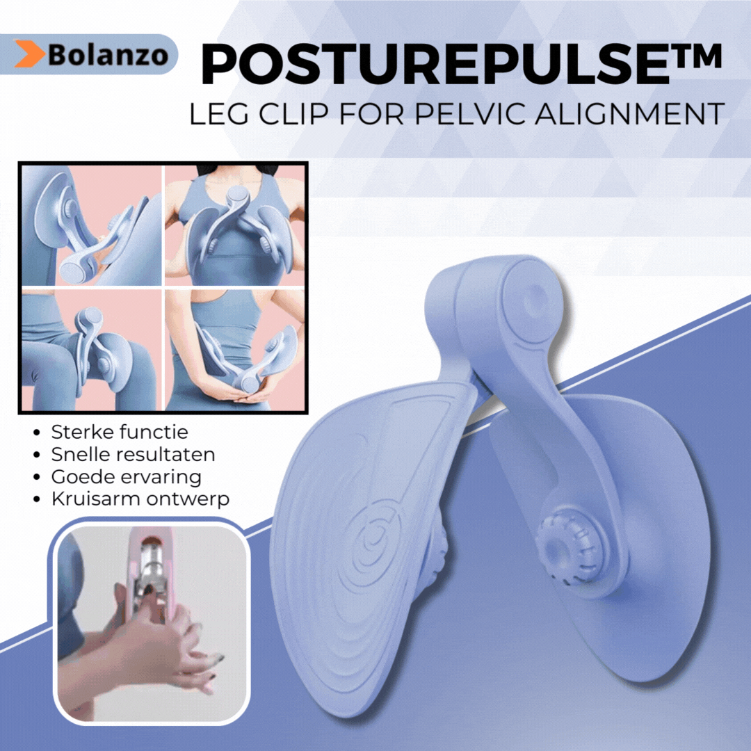 PosturePulse™ | Beenklem voor bekkenuitlijning