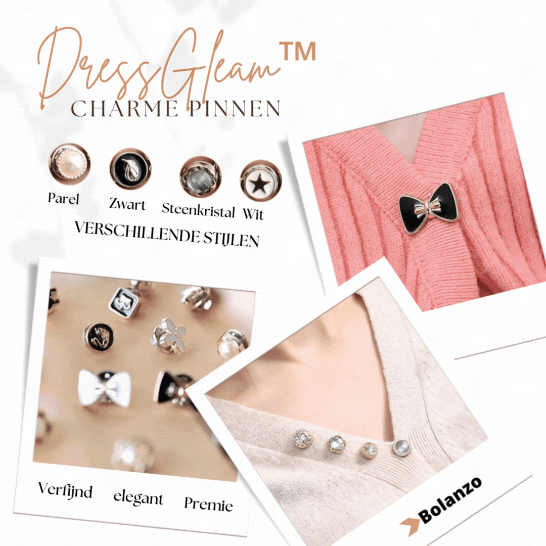 DressGleam™ Bedelspelden