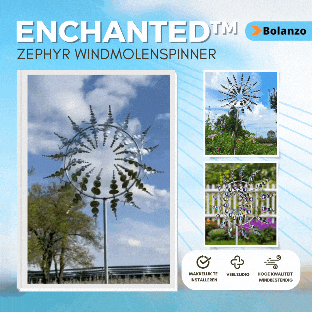 Enchanted™ Zephyr Windmolen Spinner