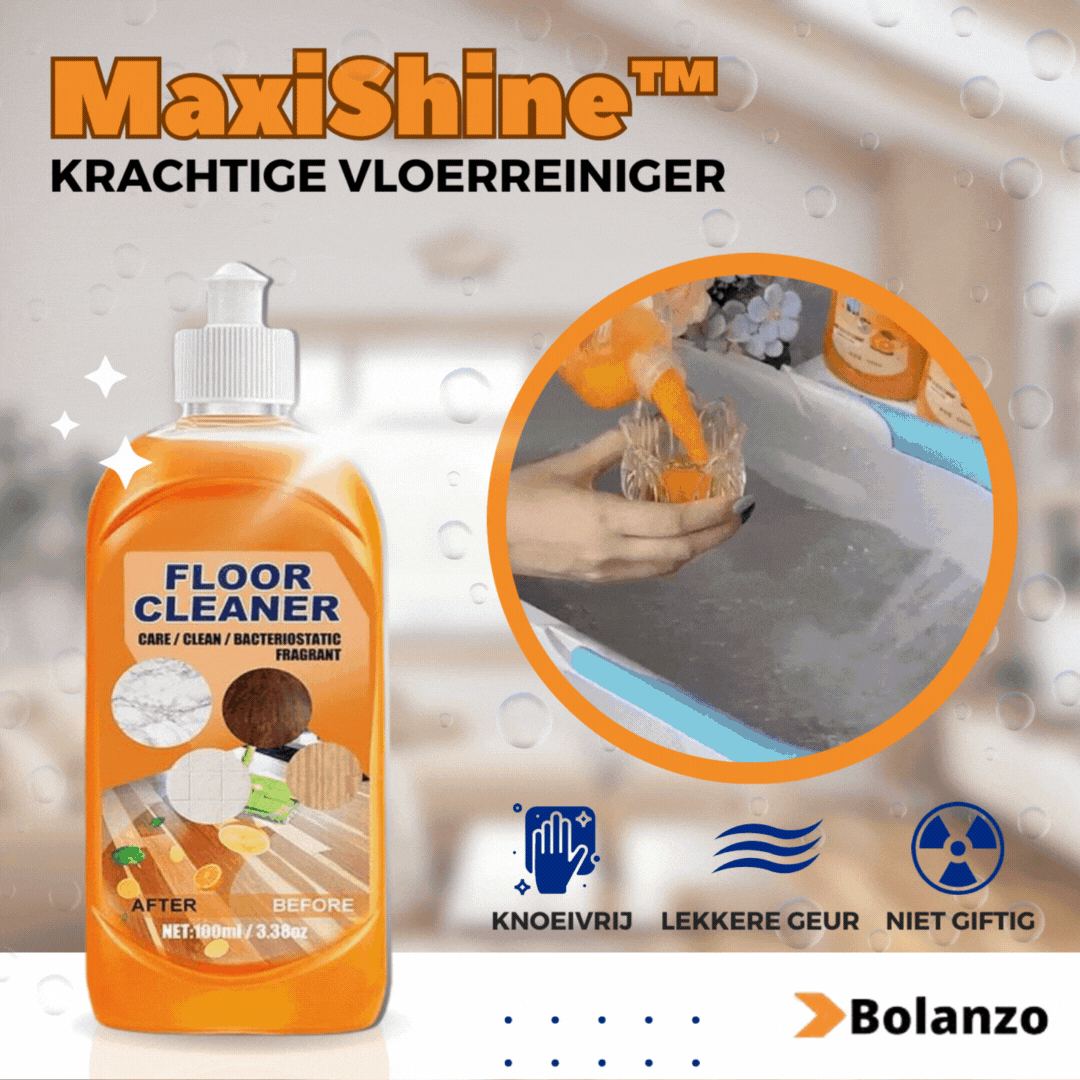 MaxiShine™ Krachtige Vloerreiniger
