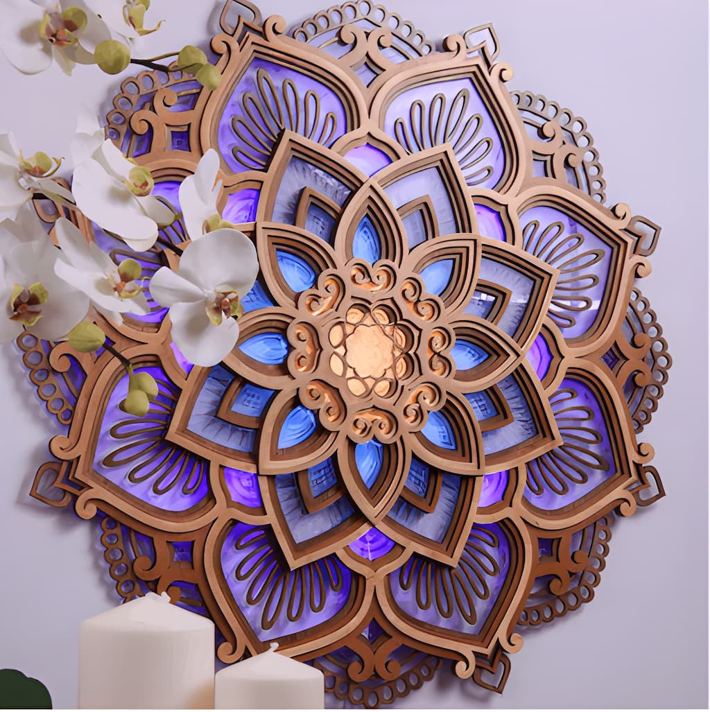 COMFY HOME™ - LED-MANDALA-LICHT