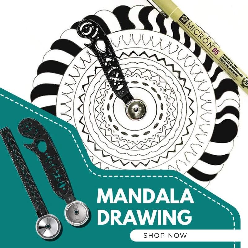 Sketchy | 7 in 1 multifunctioneel tekengereedschap