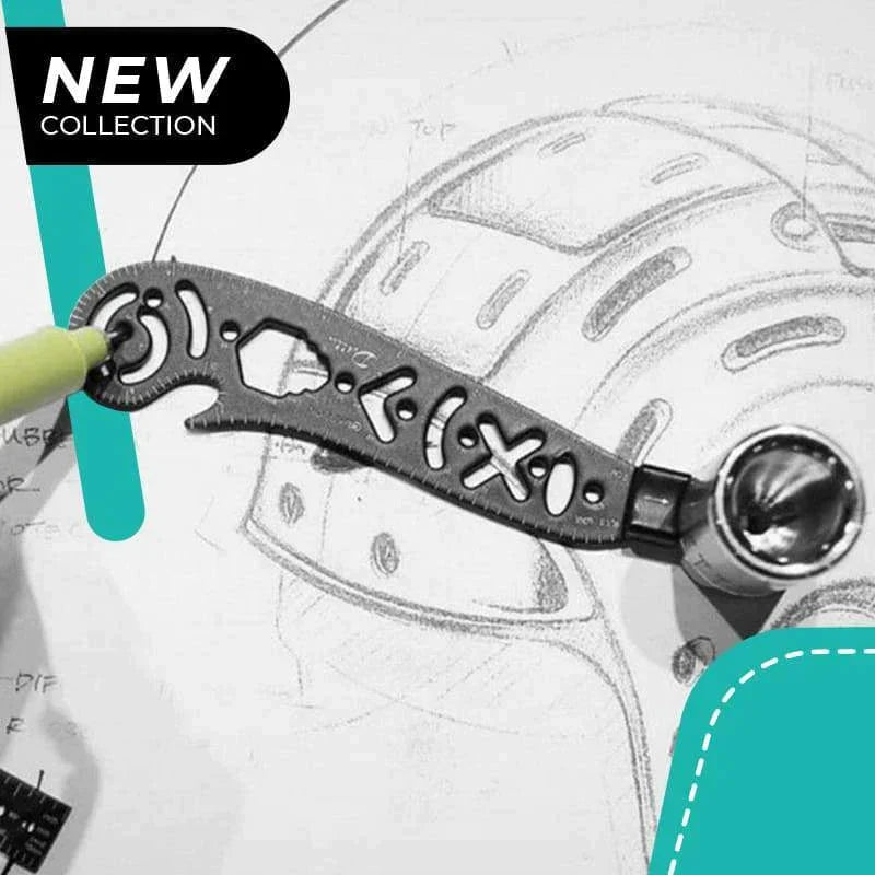 Sketchy | 7 in 1 multifunctioneel tekengereedschap