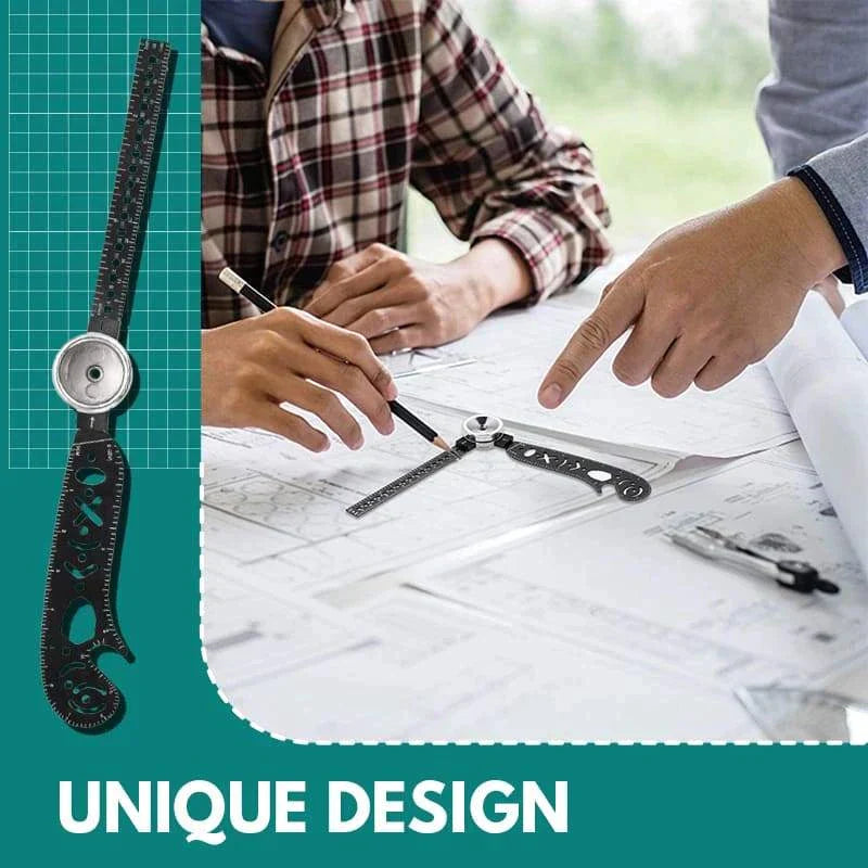 Sketchy | 7 in 1 multifunctioneel tekengereedschap