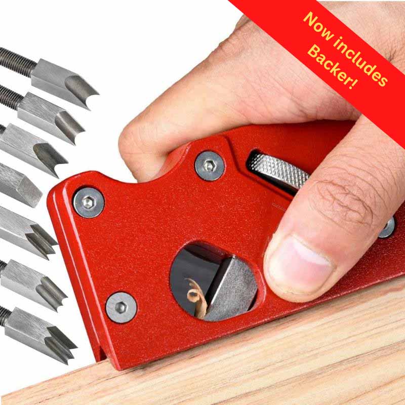 EdgerRuler | Houtwerk tool voor glad en afgerond hout