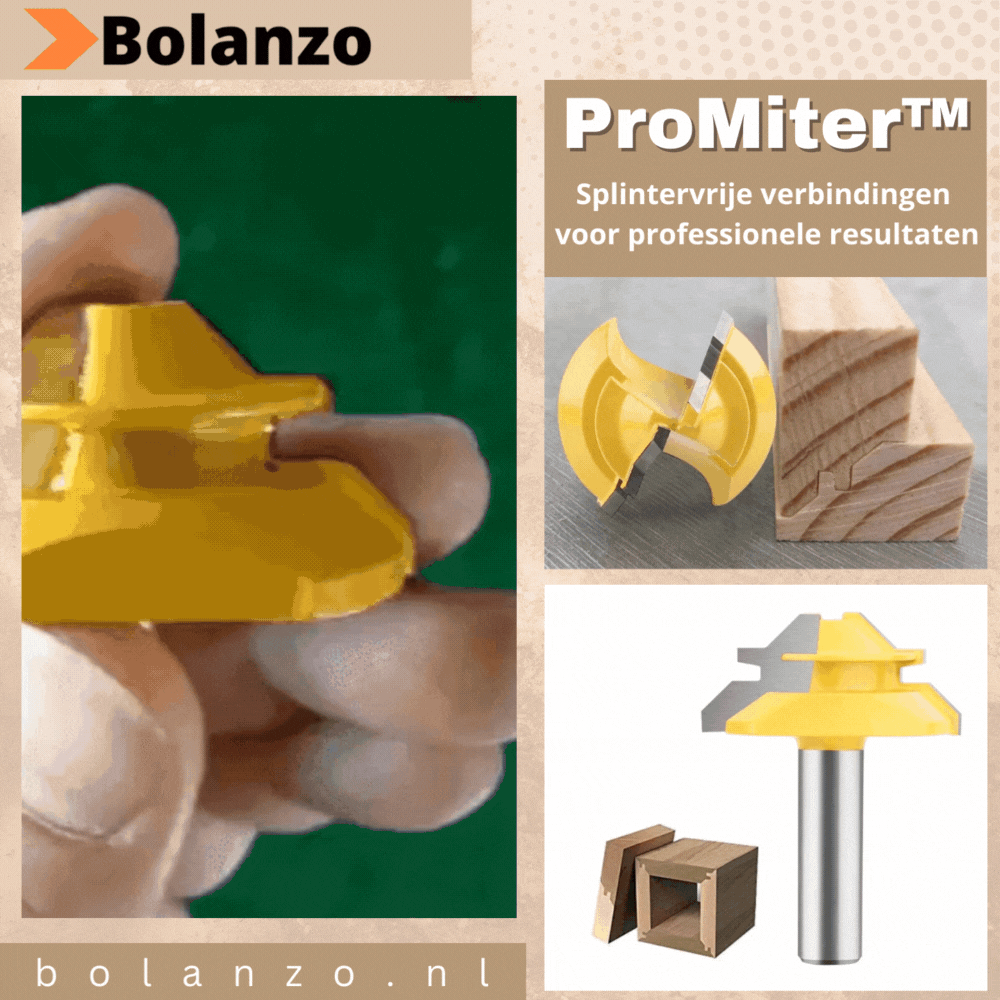 ProMiter™ 45-Graden Slotbit