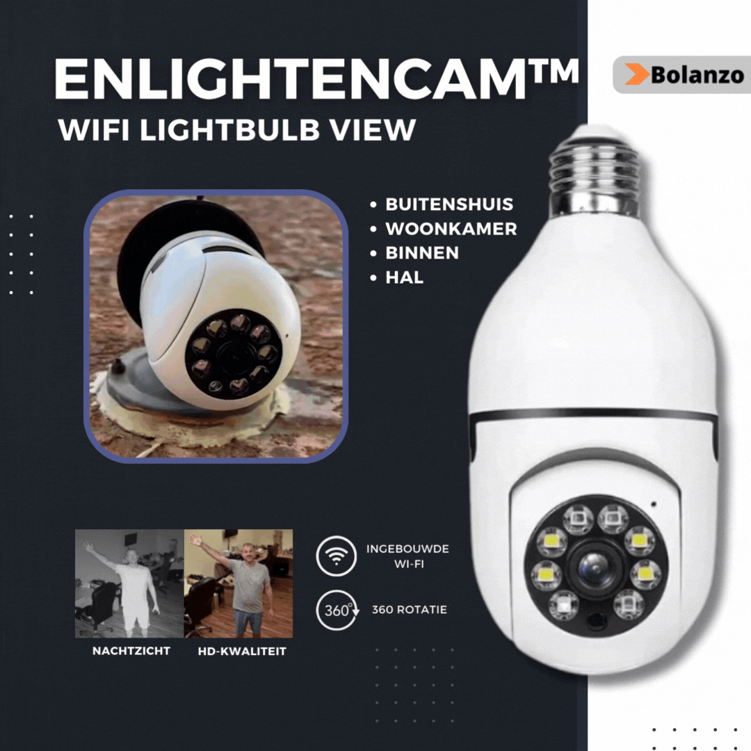EnlightenCam™ | WiFi Lichtbollen bekijken