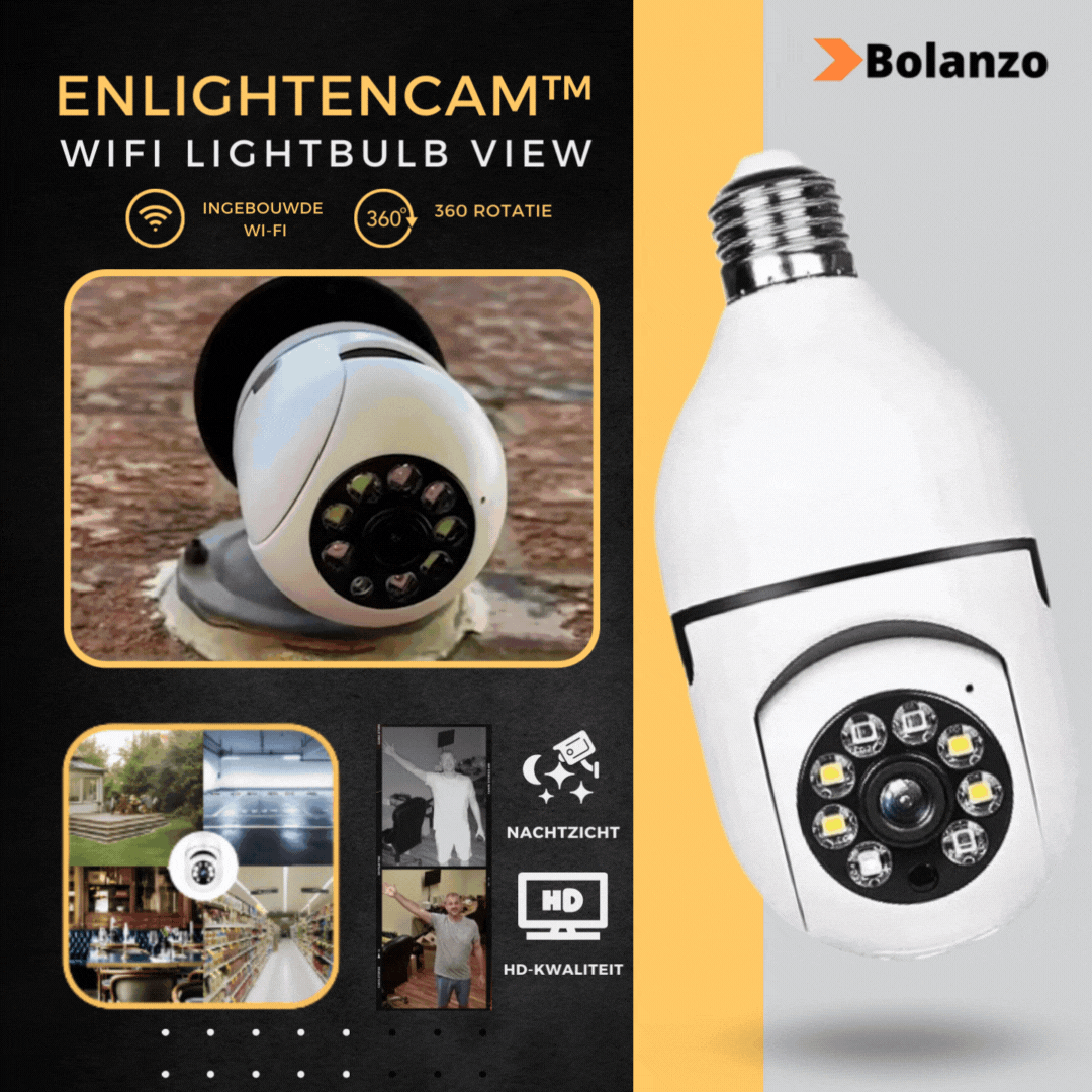EnlightenCam™ | WiFi Lichtbollen bekijken