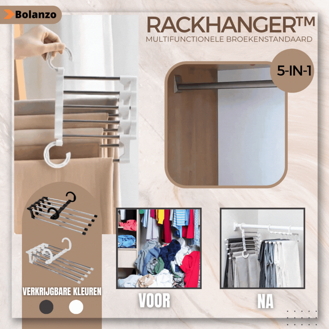 RackHanger™ | De ultieme kledingopbergoplossing