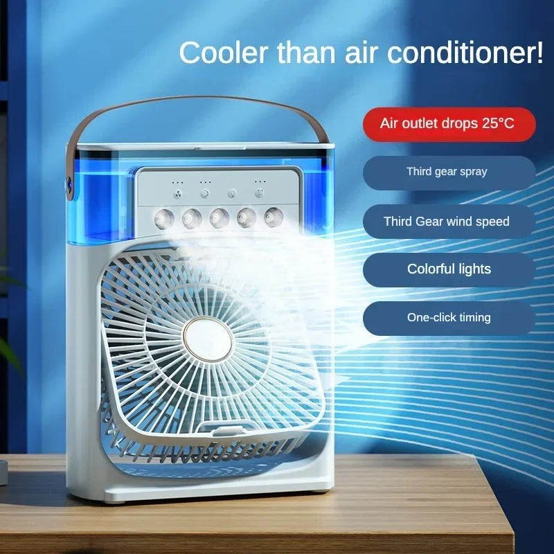 BreezeAirco™ | Compacte draagbare airco & luchtbevochtiger