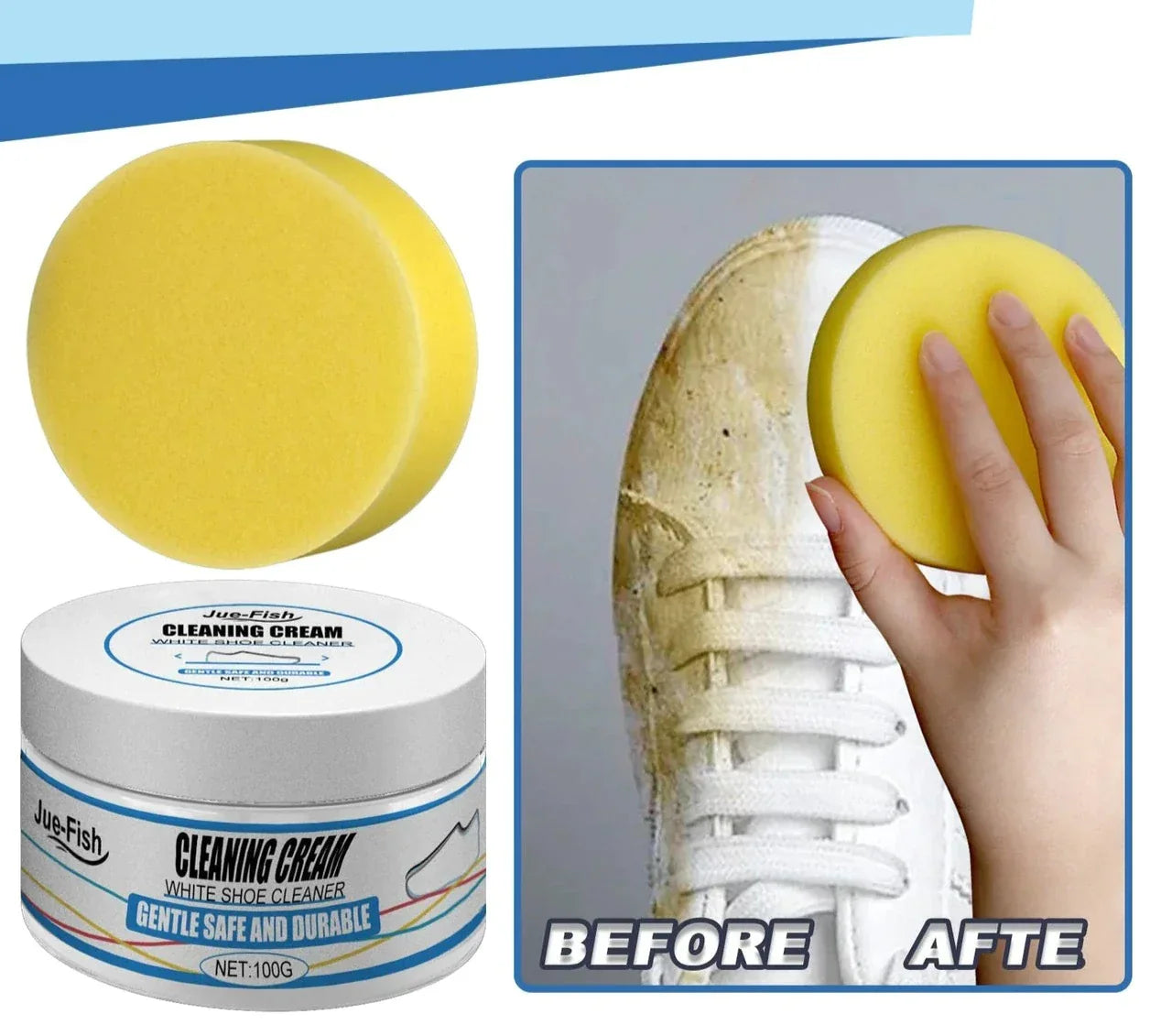 SnowyStep™ | Doet uw witte schoenen herleven