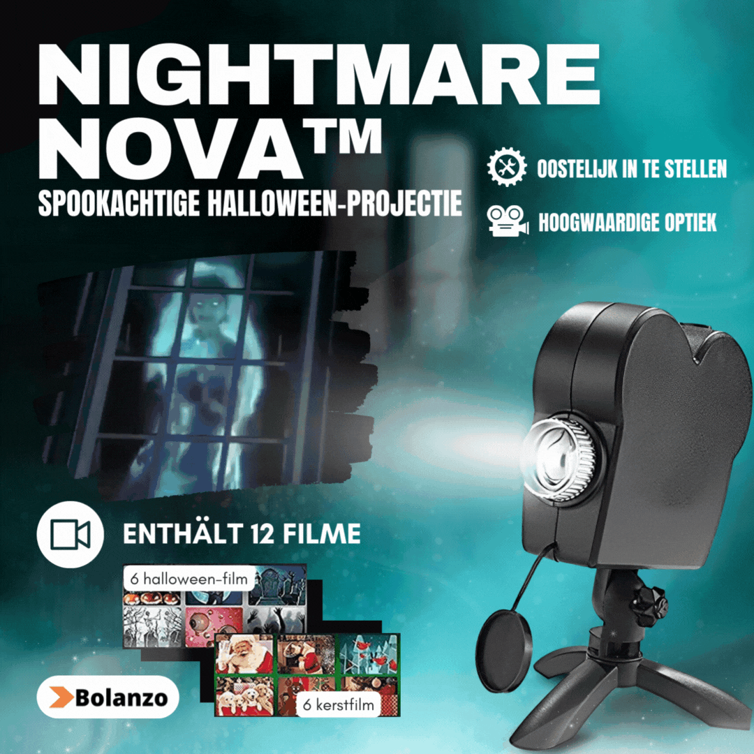 NightmareNova™ | Spookachtige Halloween Projectie