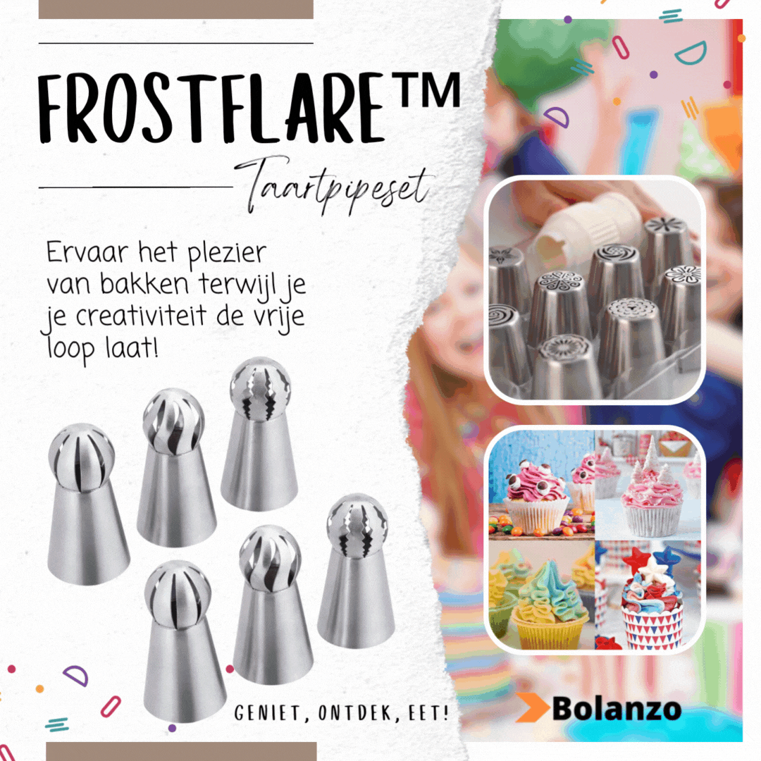 FrostFlare™ Taartpipeset