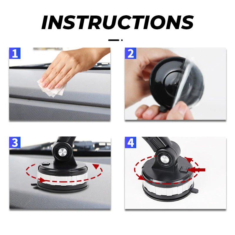 GripSecure™ Telefoonhouder voor in de auto