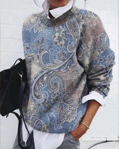 Inès Lavigne® - Elegante Trui met opdruk