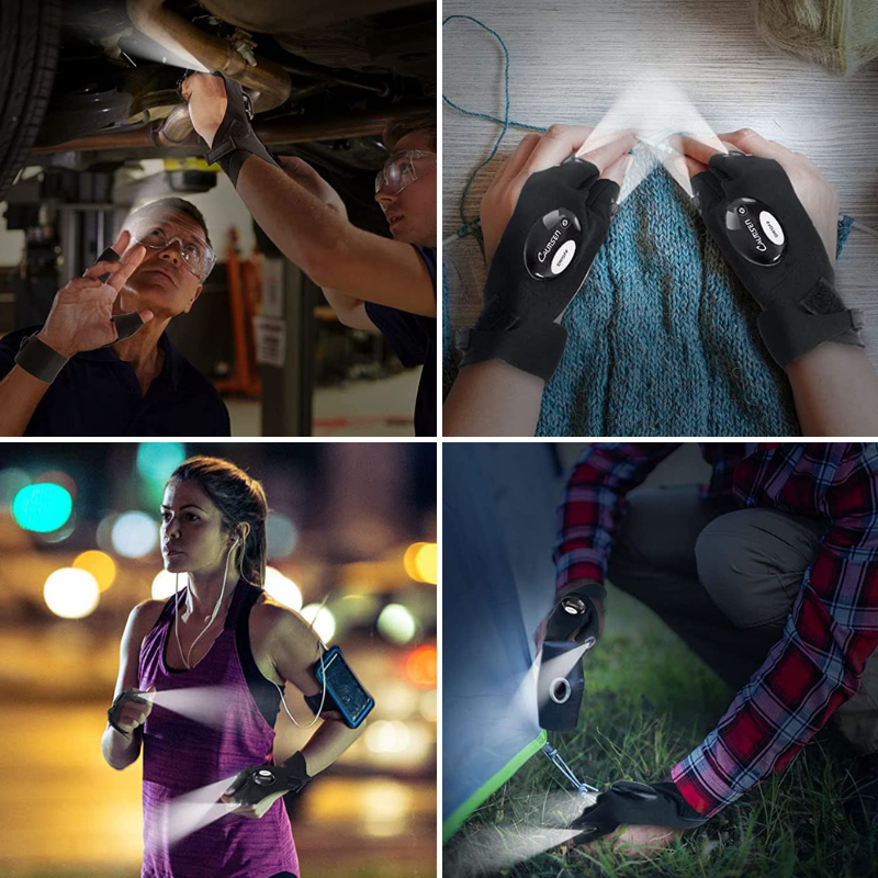 FingerFlash™ | LED Flashlight Vingerloze Handschoenen
