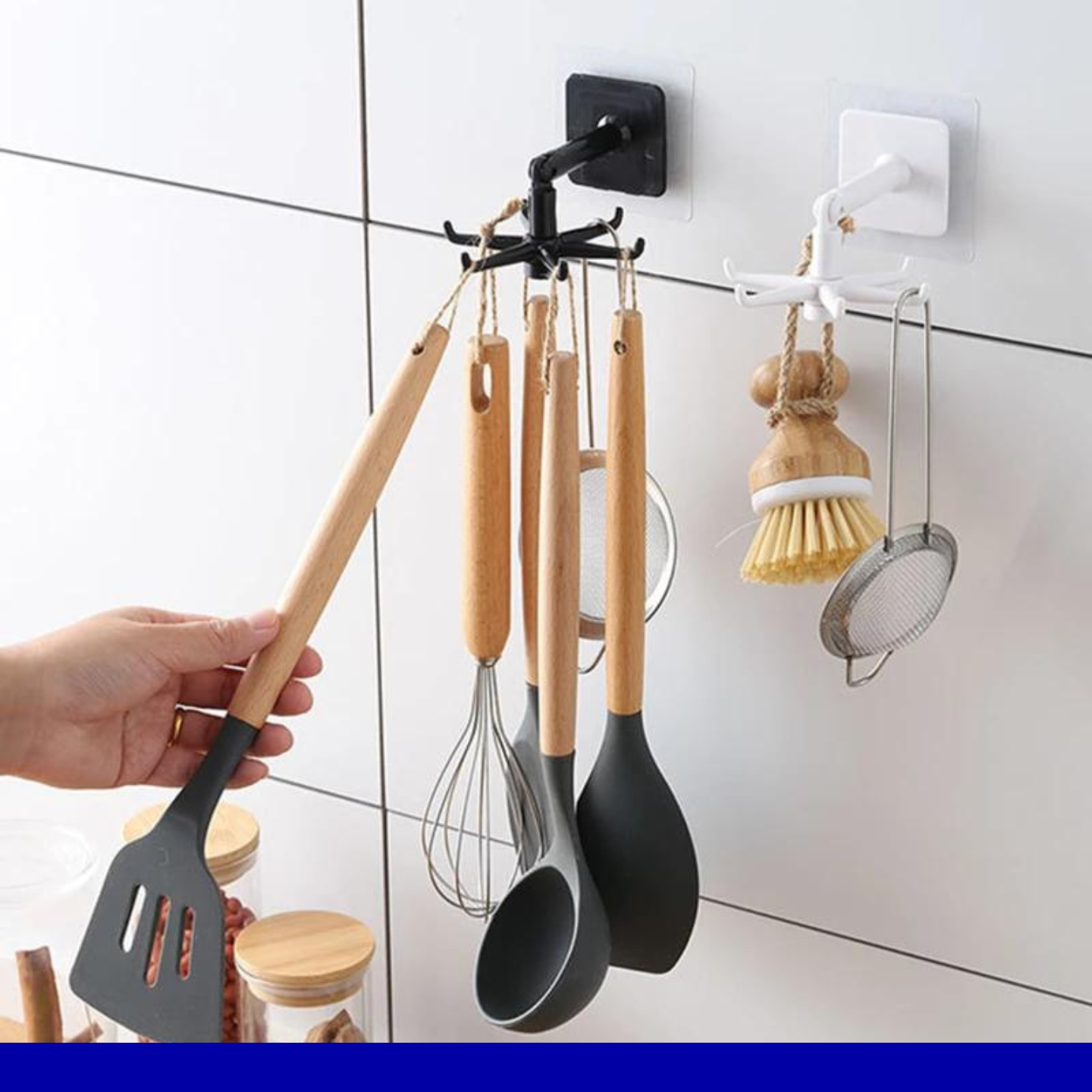 Spin Hook - Houd al uw keukengerei op één plaats