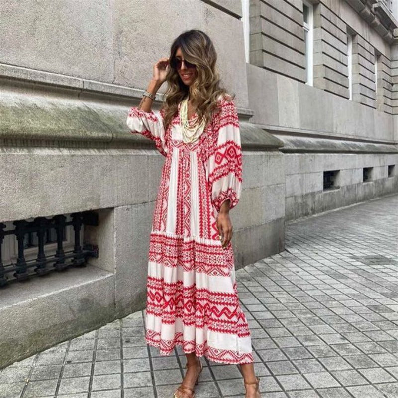 Bolanzo™ Boho Maxi-Jurk - Stralend de Zomer in