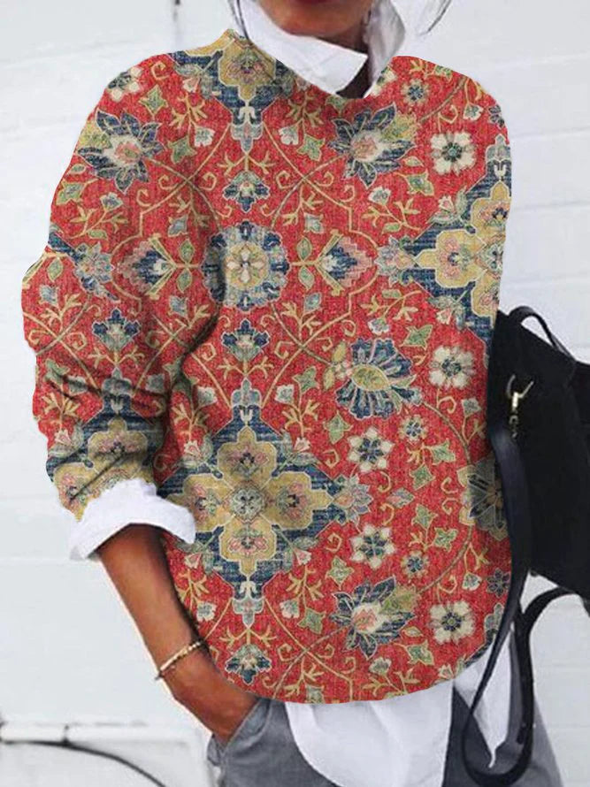 Elle&Vire® - Elegante trui met print