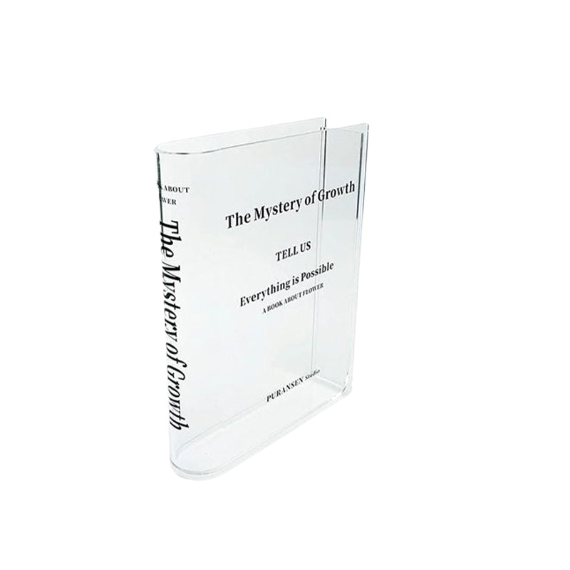 BoekVaas™ - Acrylvaas in een boekvorm