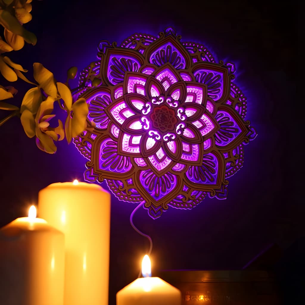 COMFY HOME™ - LED-MANDALA-LICHT