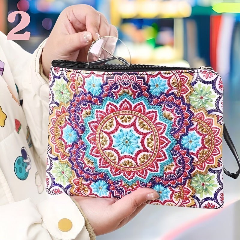 GemstoneGlam™ Portemonnee Kunst