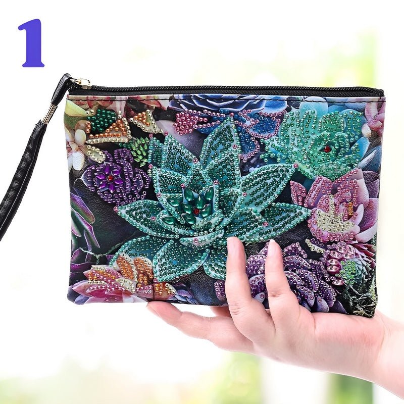 GemstoneGlam™ Portemonnee Kunst