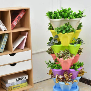 TowerPlant™️ Stapelbare plantenpot