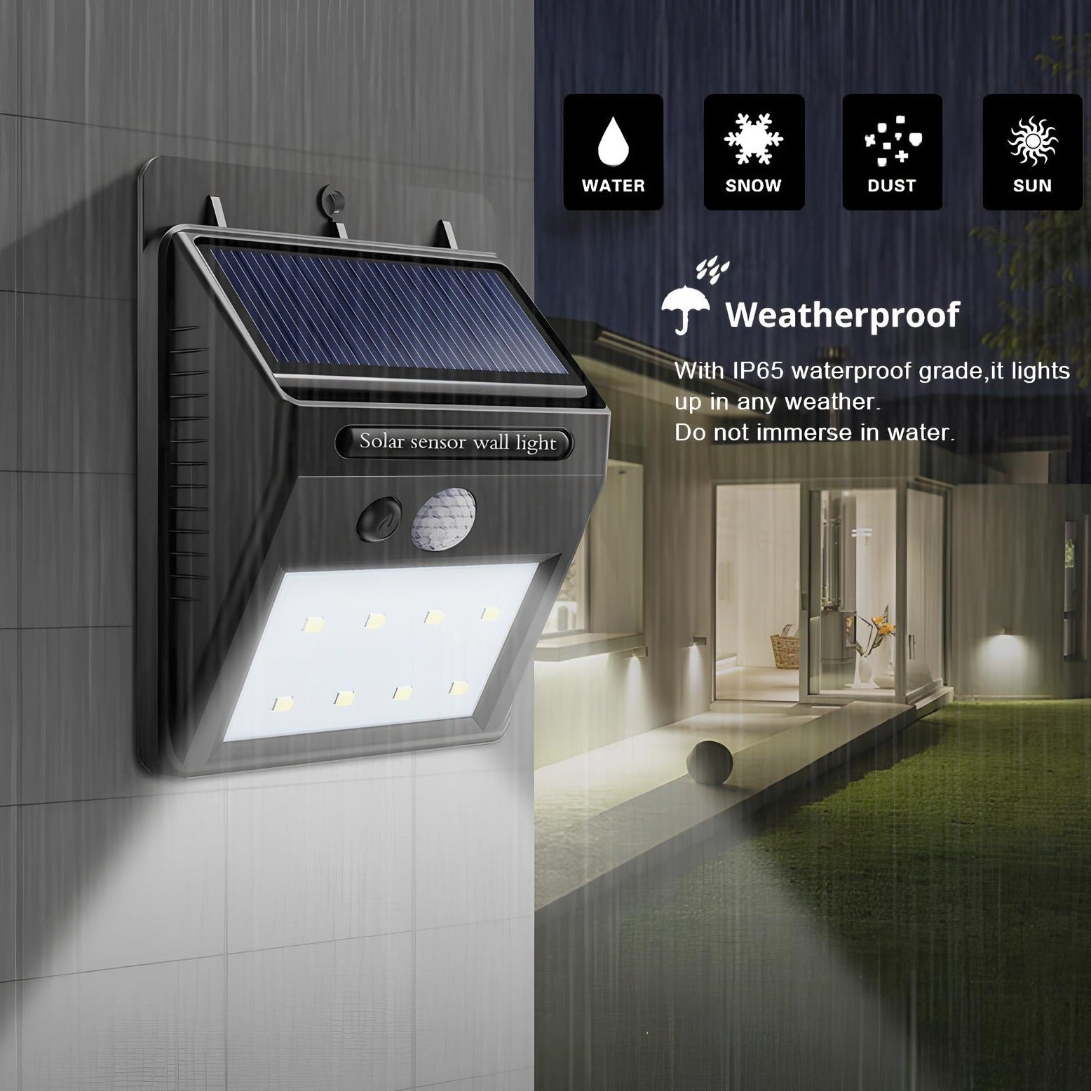 SolarBeam™ Zonnestaaf Sensor Licht