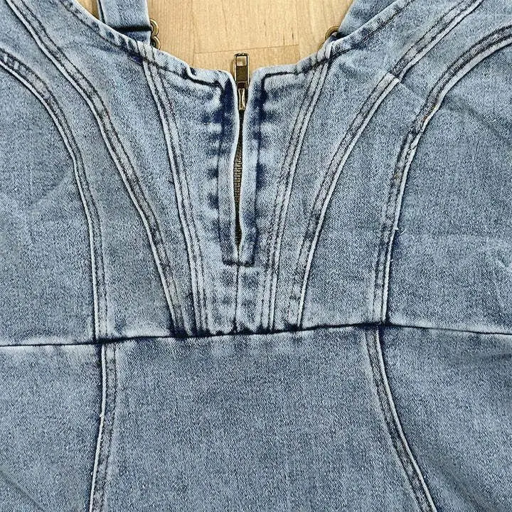 Jillila™ -  Verstelbare denimjurk
