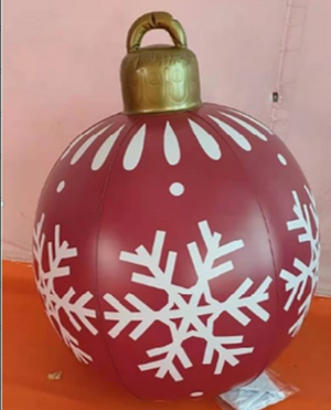 Opblaasbare Decoratieve Kerstbal voor Openlucht