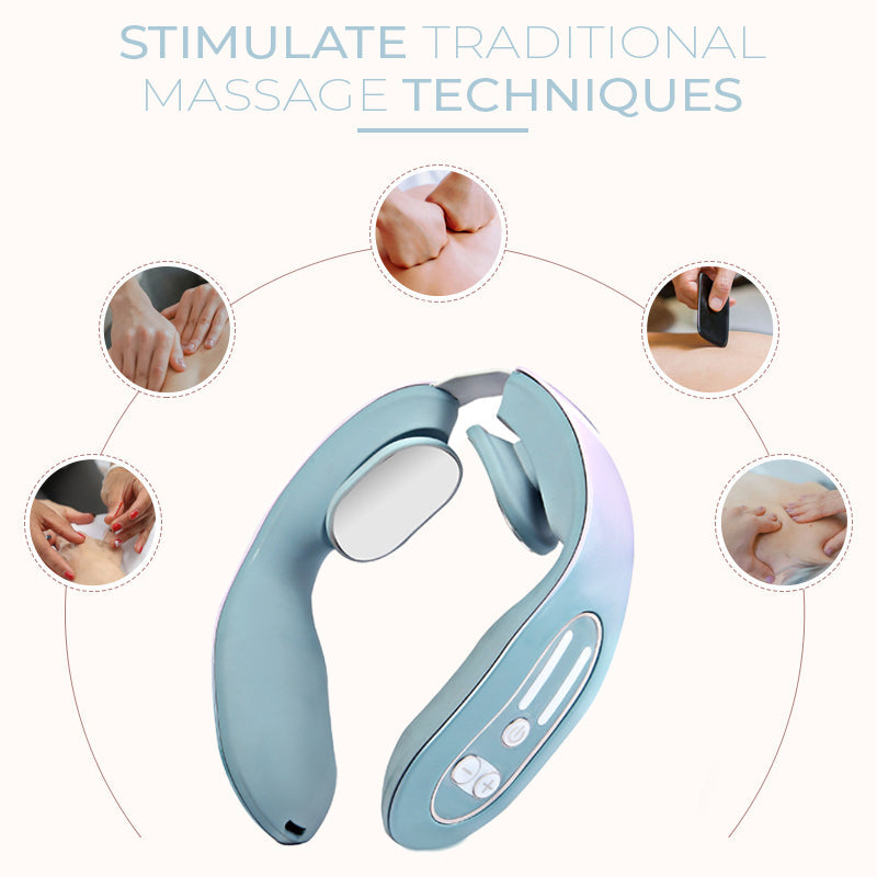 Heat Smart™ | Draadloze elektrische nekmassager