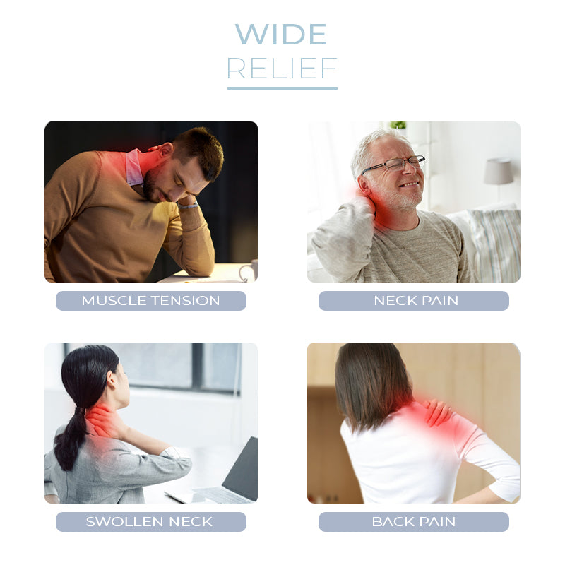 Heat Smart™ | Draadloze elektrische nekmassager