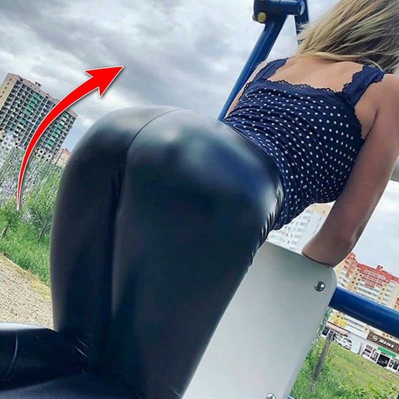 Jes-Maya™ Leren legging