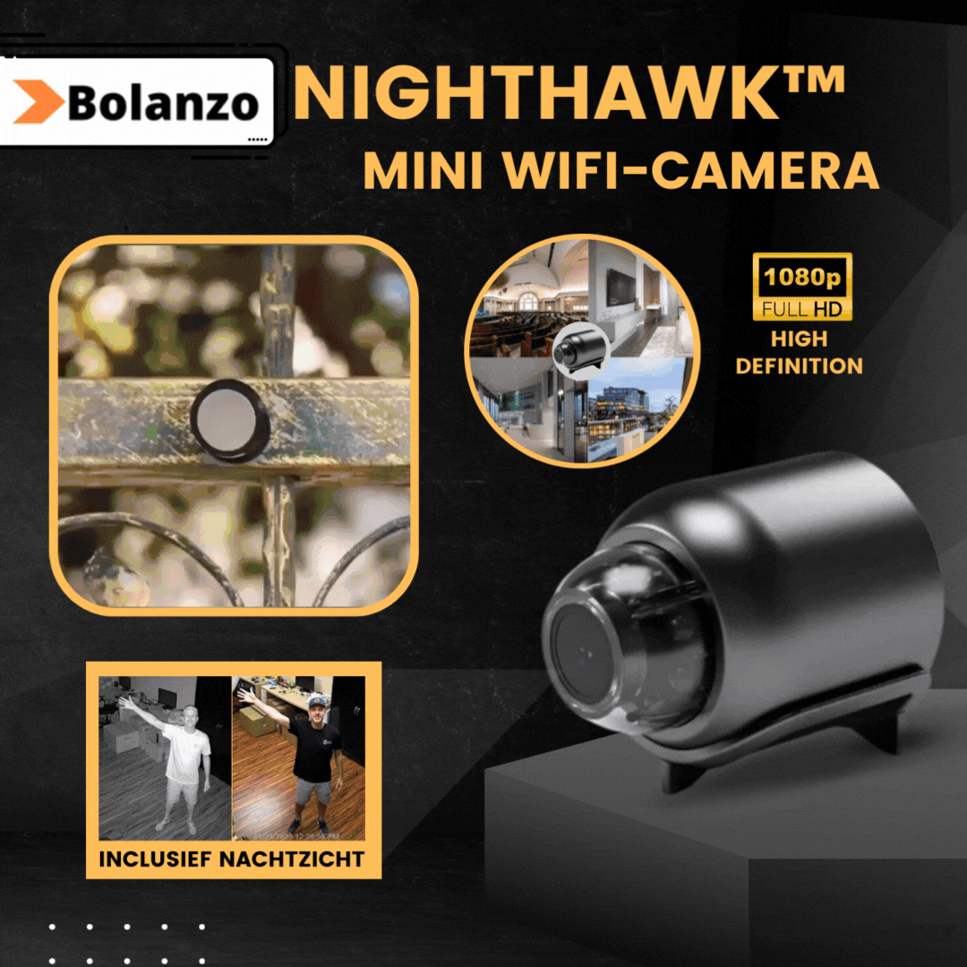 NightHawk™ - WIFI-camera