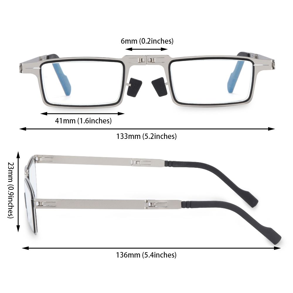 ClearGlasses® | Schroefloze opvouwbare leesbril (1 + 1 GRATIS)