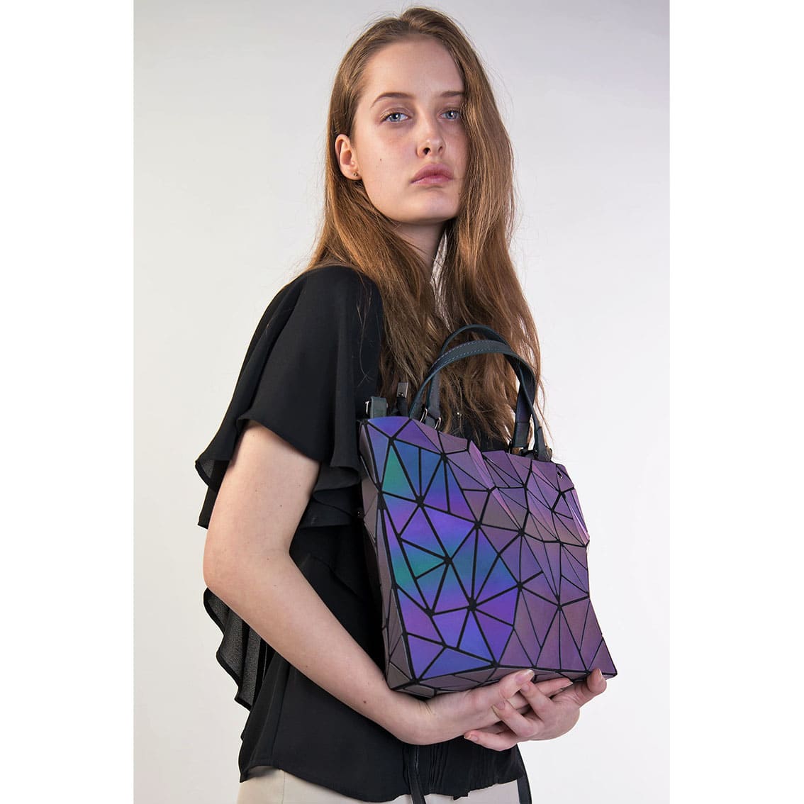 PrismShine™ Geometrische tas